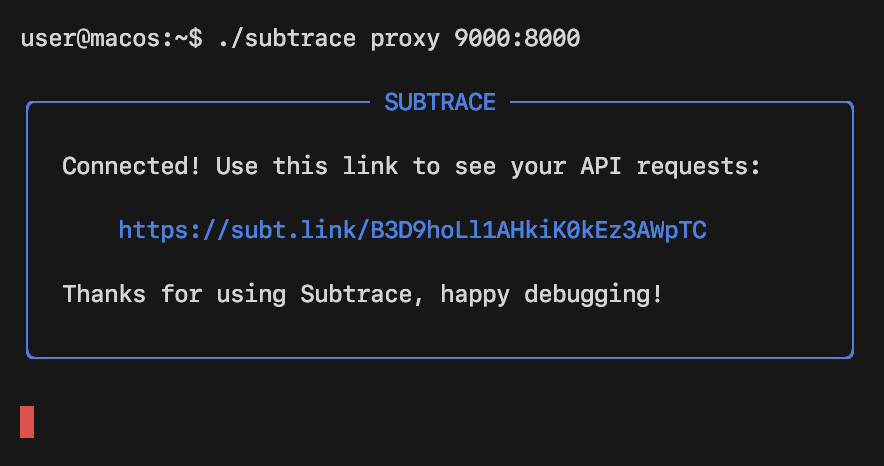 macOS support - Subtrace
